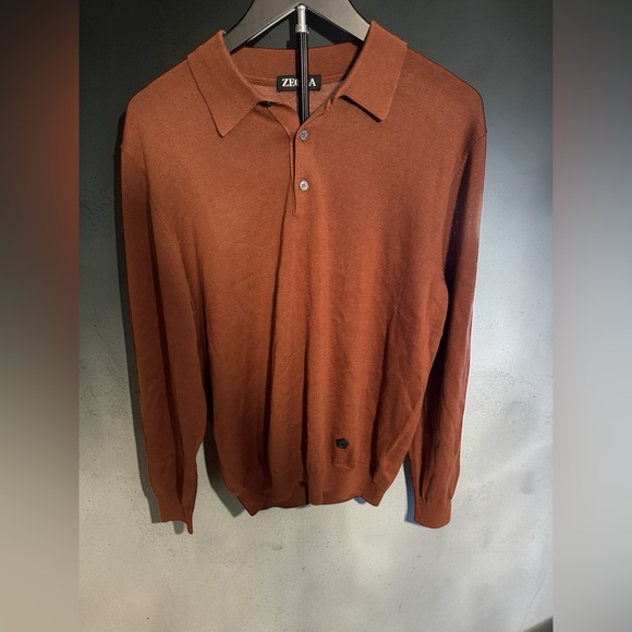 Ermenegildo Zegna Other - Ermenegildo Zegna Rust Sweater